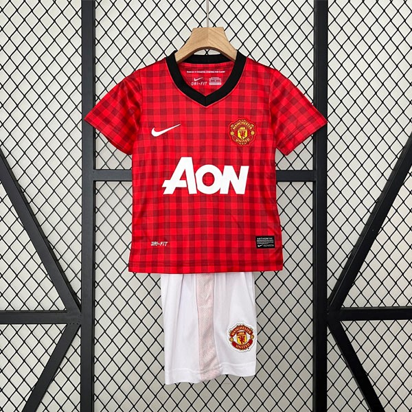 Camiseta Manchester United Primera Niño Retro 2012 2013